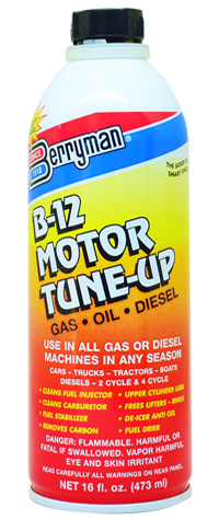 thumbnail image 2 of Berryman B-12 Motor Tune Up - 16 Oz Fuel System Cleaner For Gas & Diesel Engines 2 of 10